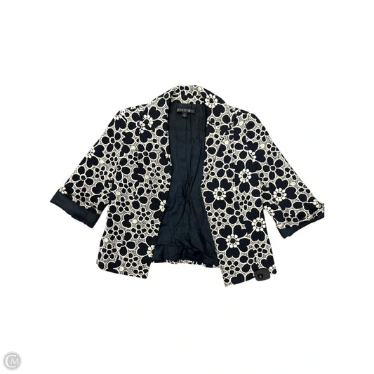 Blazer Designer By Lafayette 148 In Navy, Size: M