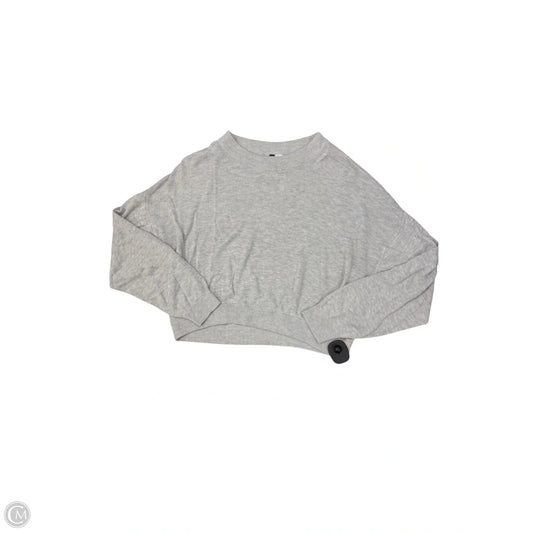 Sweatshirt Crewneck By Divided In Grey, Size: L