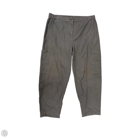 Pants Lounge By Eileen Fisher In Grey, Size: Lp