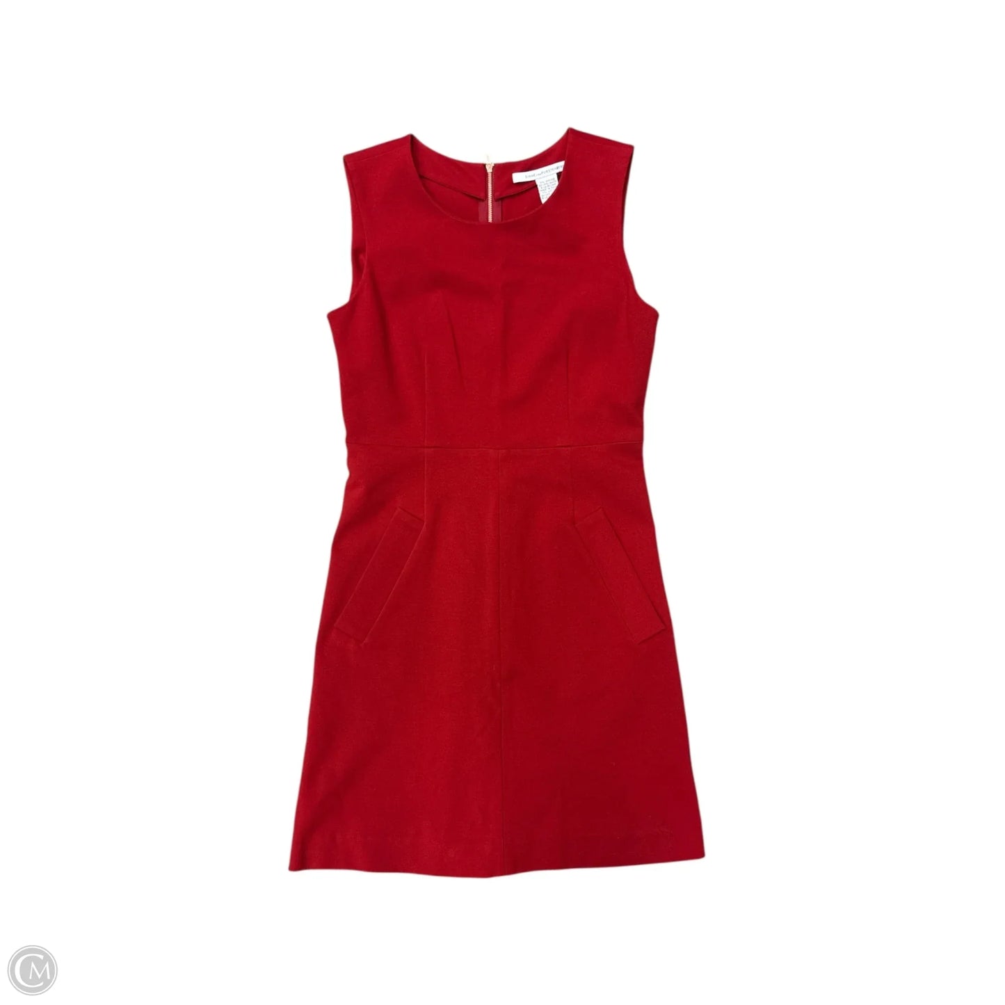 Dress Designer By Diane Von Furstenberg In Red, Size: 4