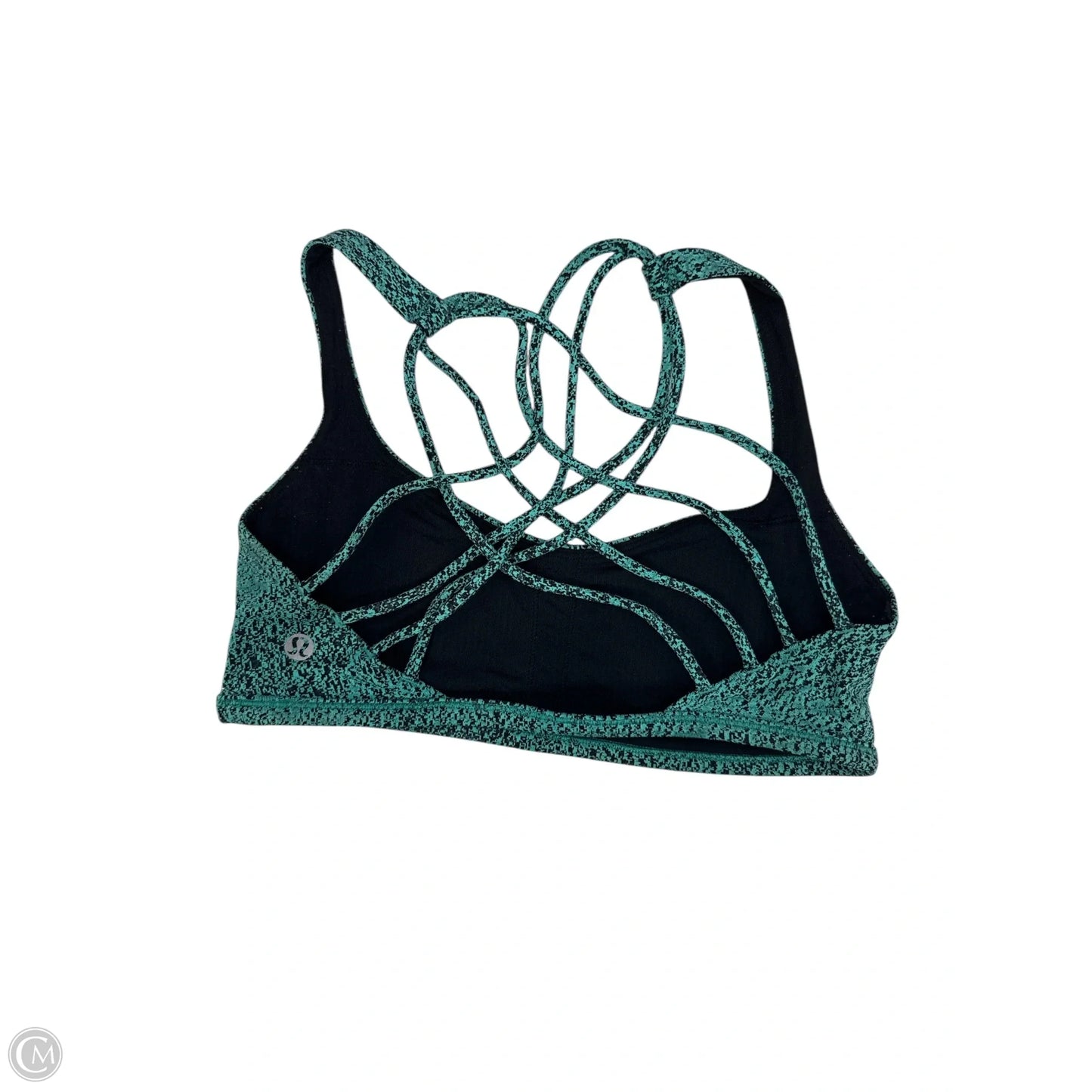 Athletic Bra By Lululemon In Green, Size: M