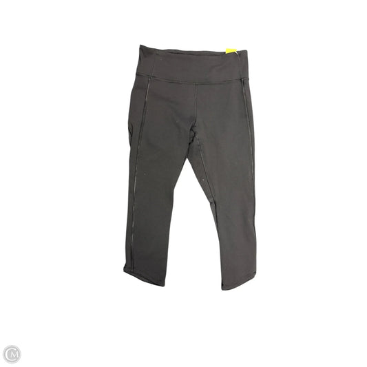 Athletic Capris By Lululemon In Black, Size: 8
