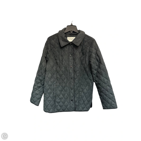 Jacket Puffer & Quilted By Isaac Mizrahi Live Qvc In Black, Size: L