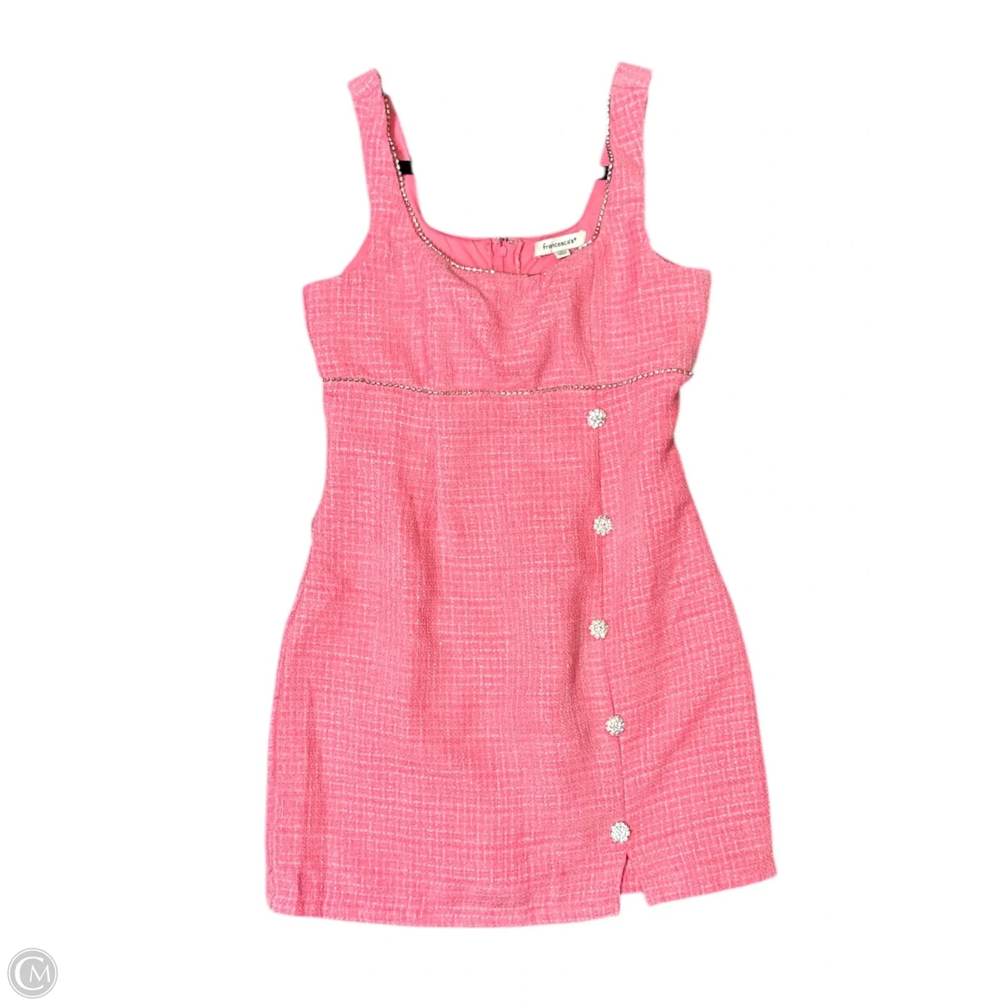 Dress Party Short By Francesca's In Pink, Size: S