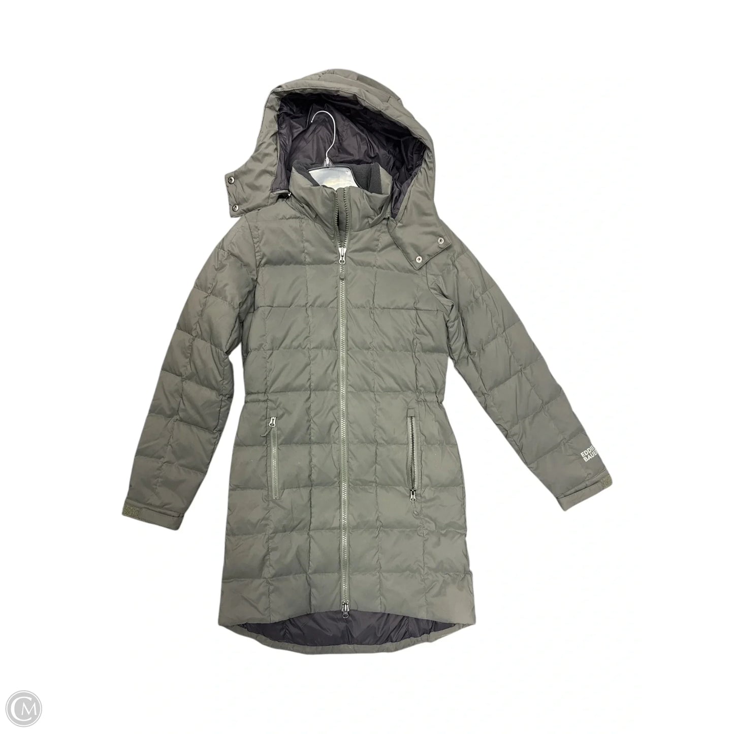 Coat Puffer & Quilted By Eddie Bauer In Green, Size: Xs