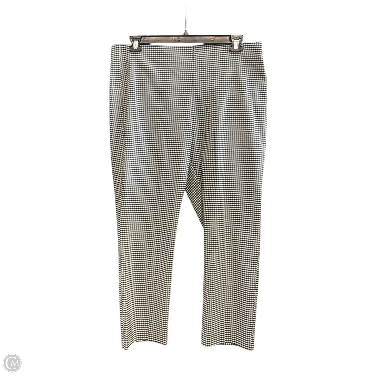 Pants Dress By Elle In Black & White, Size: 2x