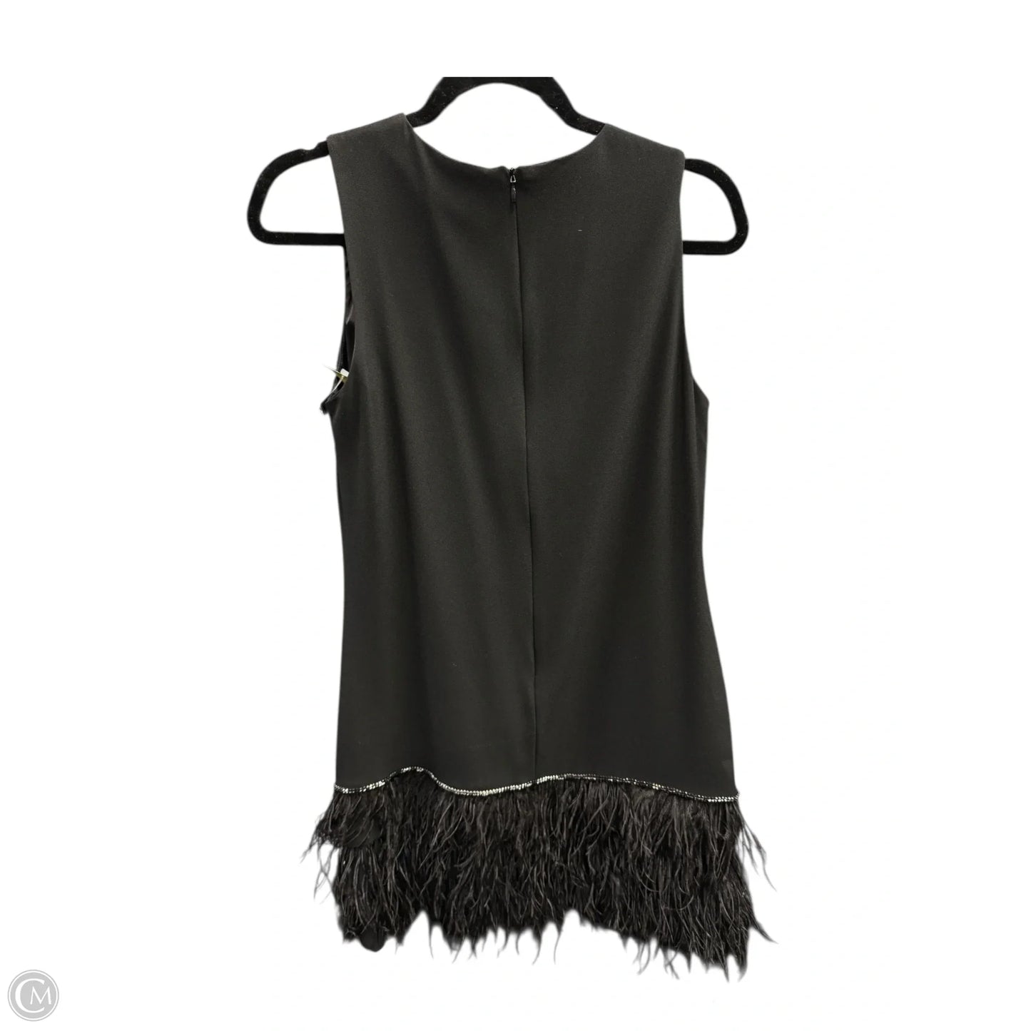 Dress Party Midi By Tahari In Black, Size: 6