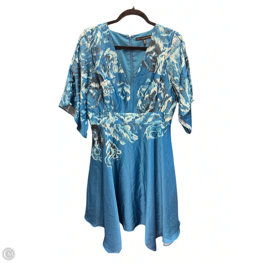 Dress Party Midi By White House Black Market In Blue, Size: 10