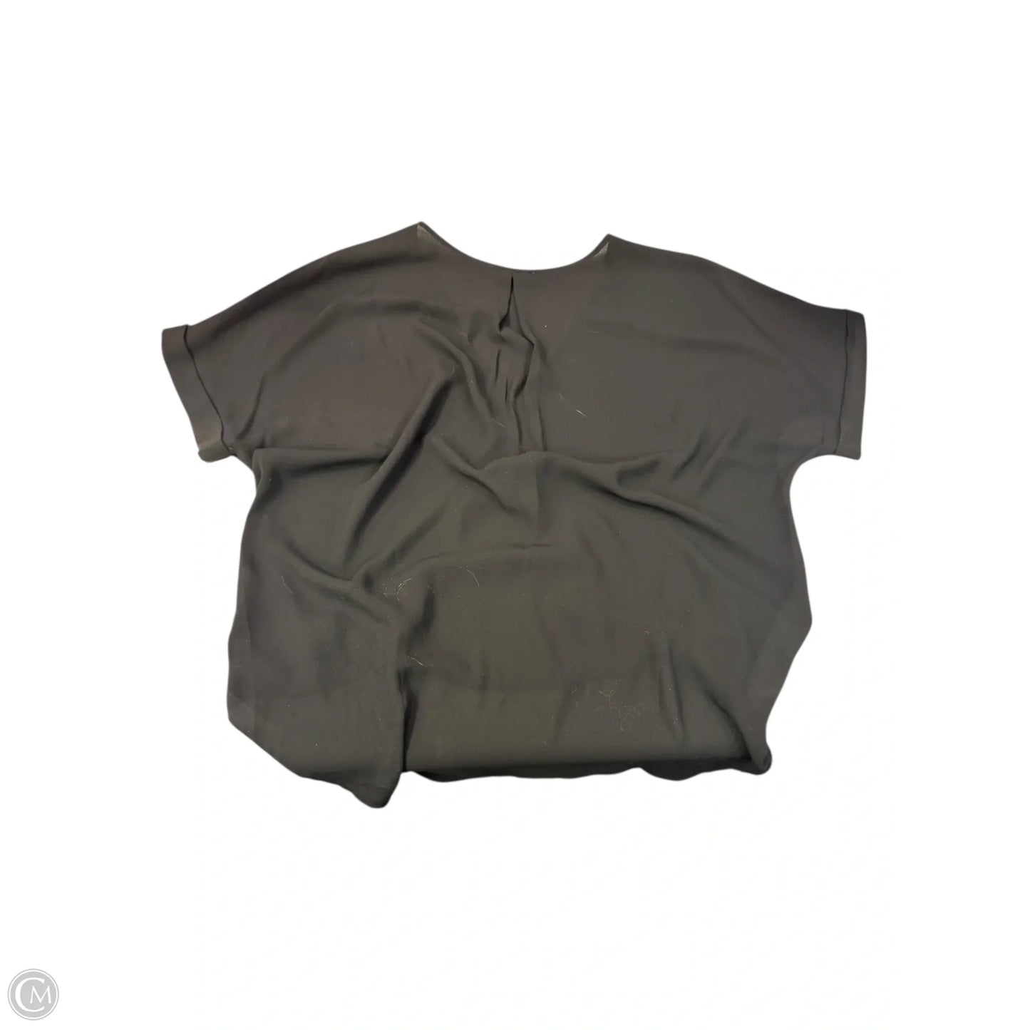 Top Short Sleeve By Lush In Black, Size: L