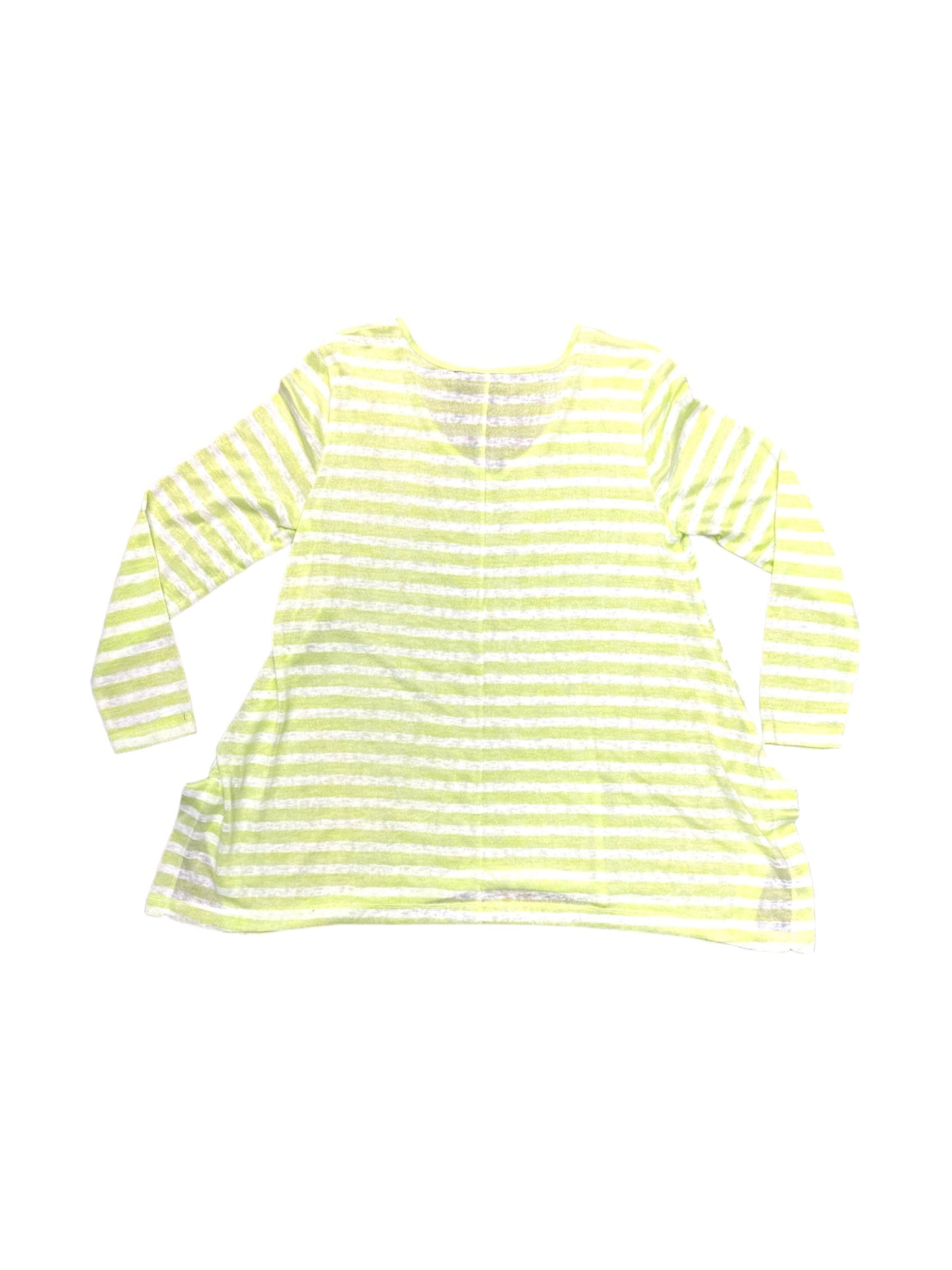 Top Long Sleeve By Ana In Green, Size: Xl