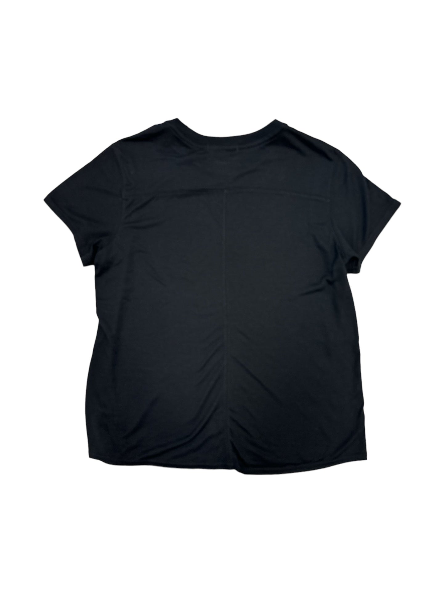 Black Athletic Top Short Sleeve Brooks, Size M