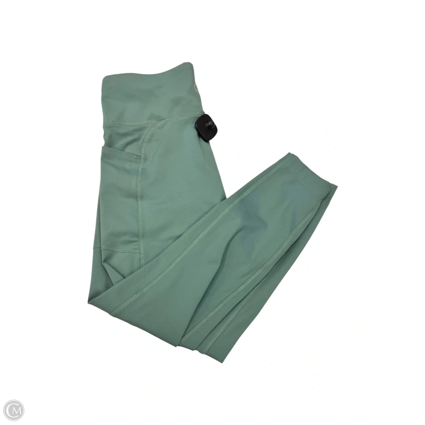 Athletic Leggings By Lands End In Green, Size: S