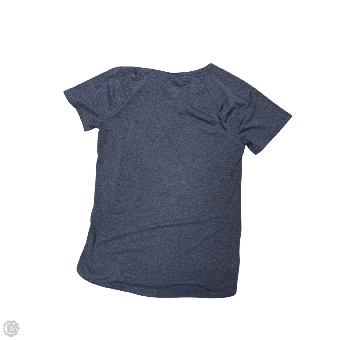 Athletic Top Short Sleeve By Tek Gear In Blue, Size: S