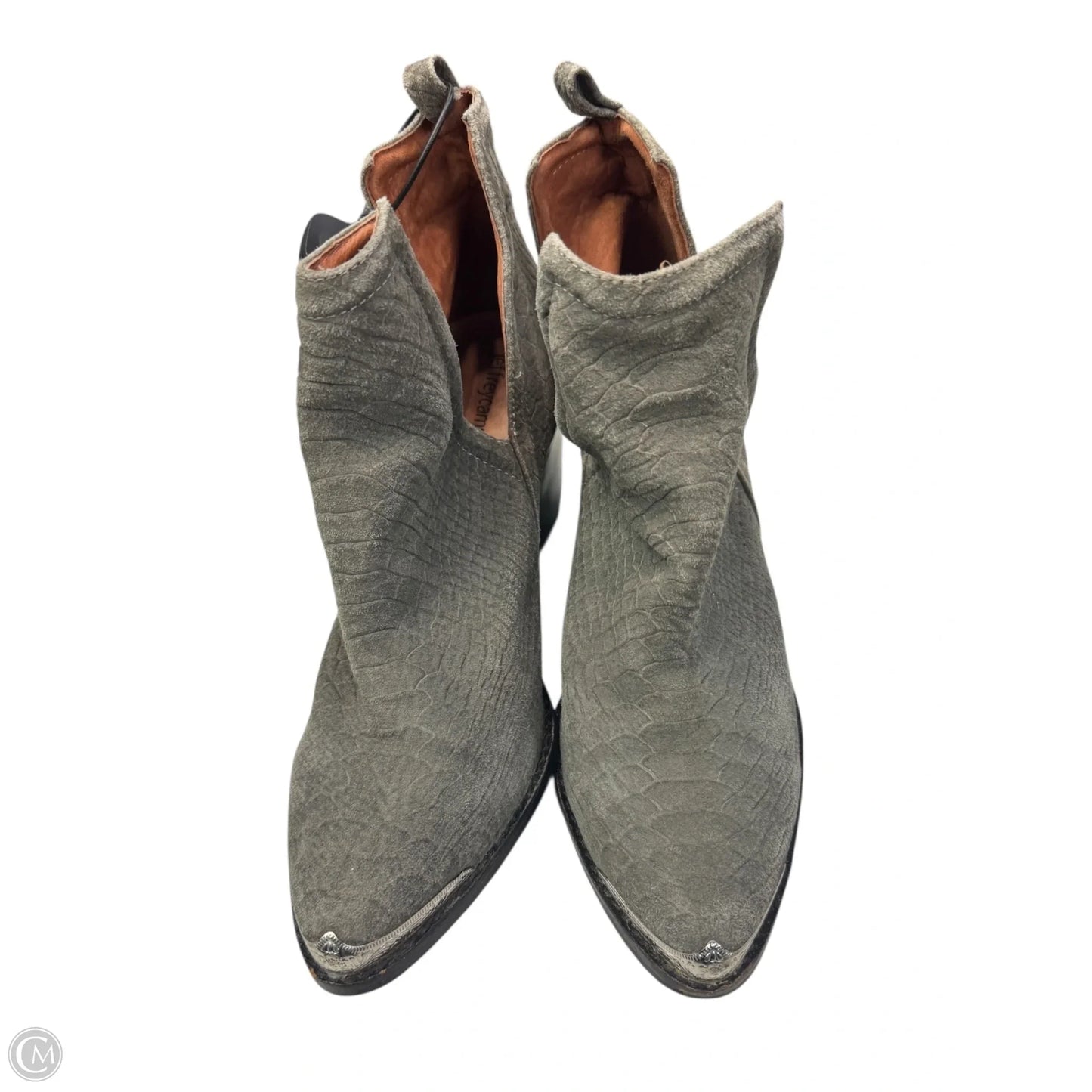 Boots Western By Jeffery Campbell In Grey, Size: 9