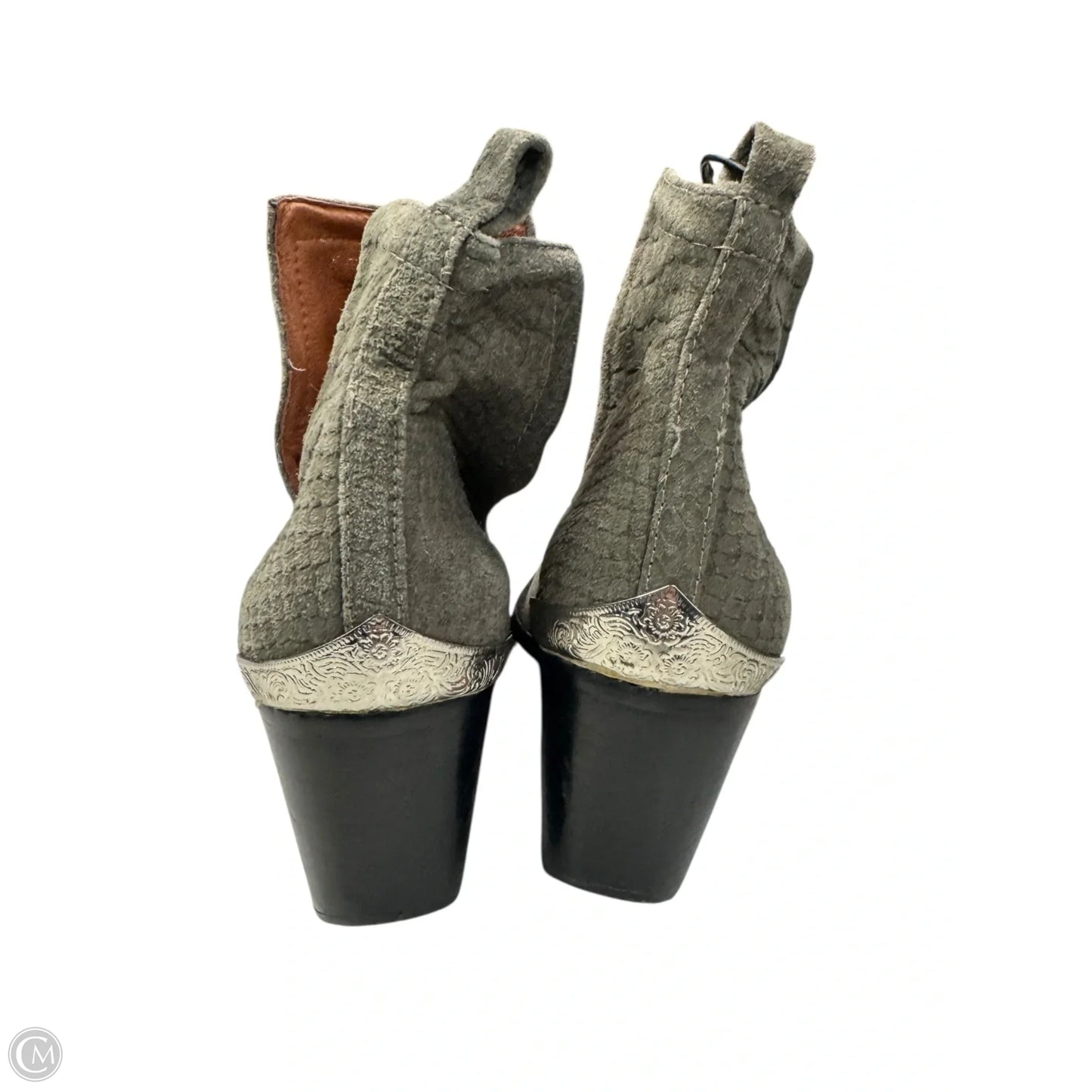 Boots Western By Jeffery Campbell In Grey, Size: 9