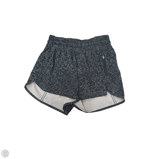Athletic Shorts By Lululemon In Black & White, Size: M