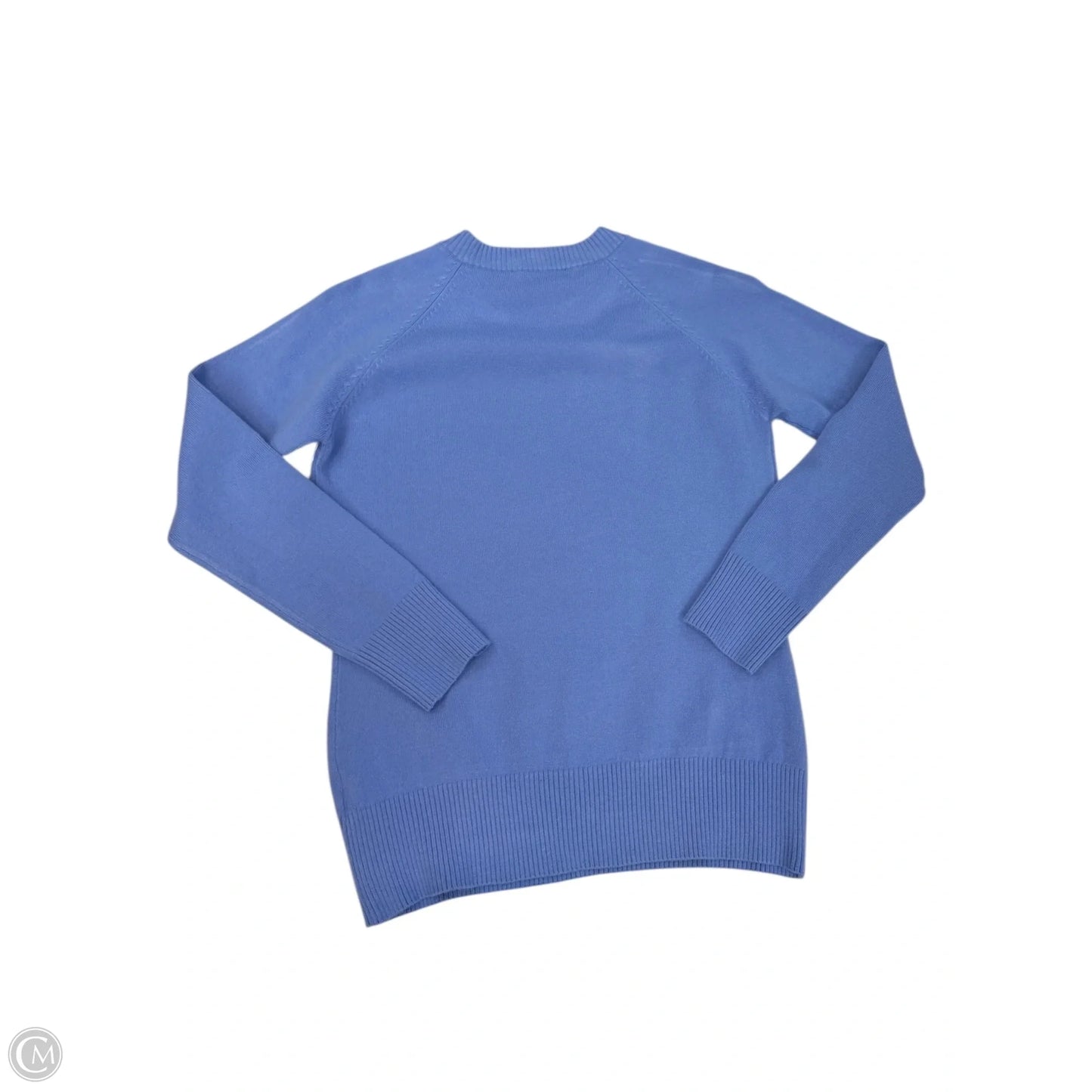 Top Long Sleeve By French Connection In Blue, Size: L