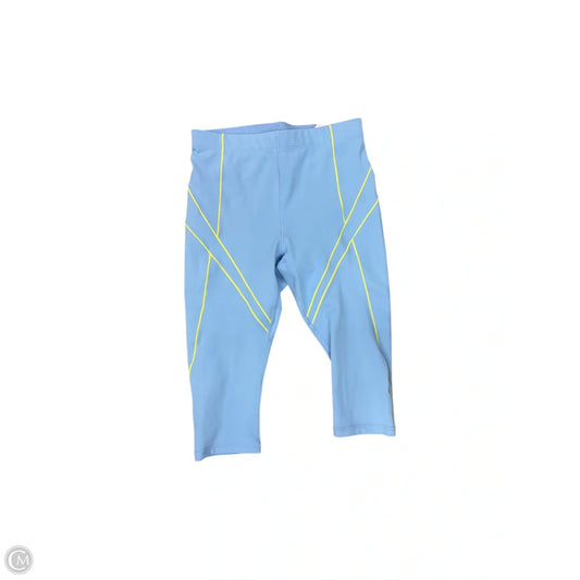 Athletic Capris By Fabletics In Blue & Green, Size: S