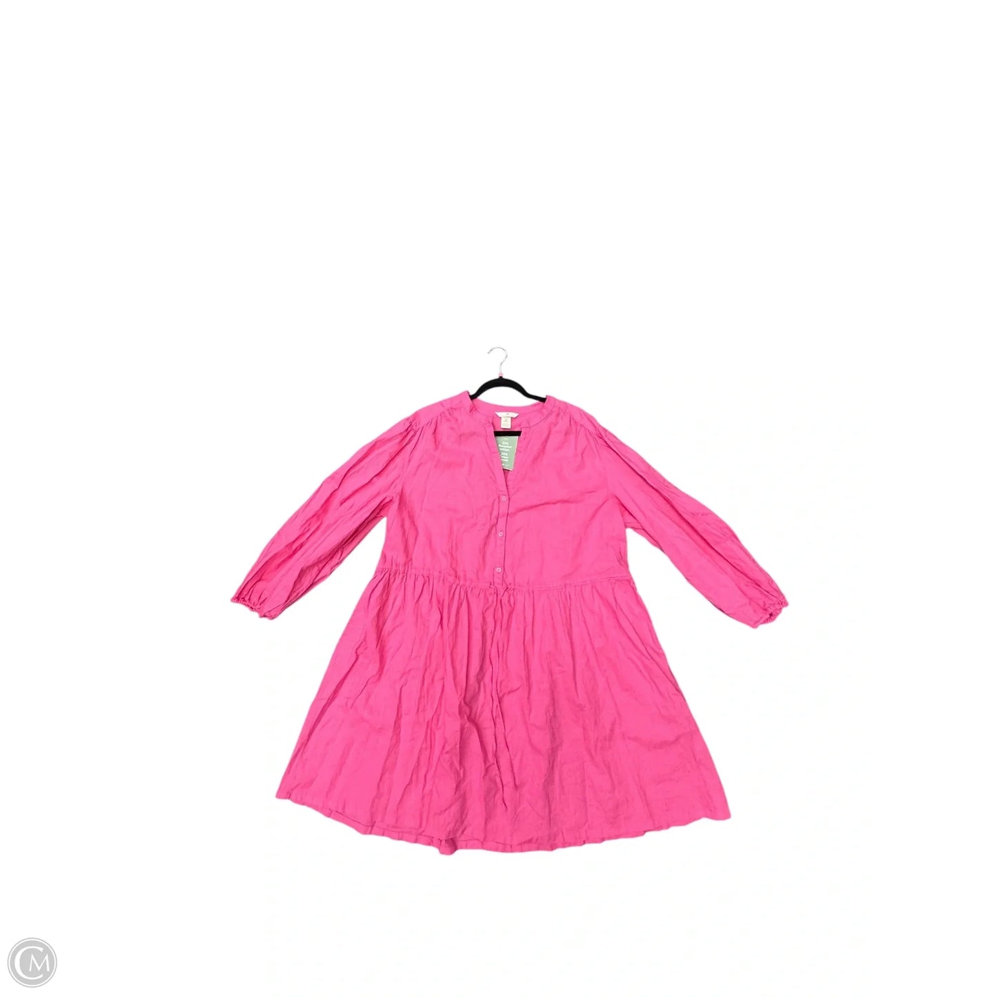 Dress Casual Short By H&m In Pink, Size: 16