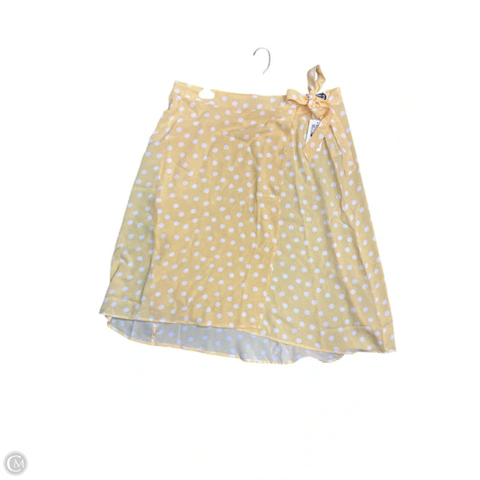 Skirt Midi By 89th And Madison In Polkadot Pattern, Size: 16