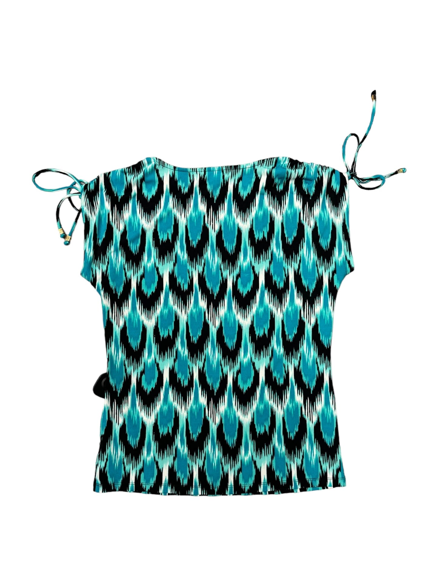 Aqua Blouse Sleeveless Michael By Michael Kors, Size M