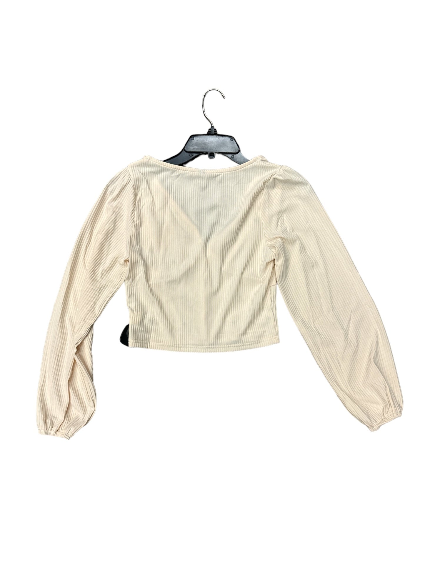 Beige Top Long Sleeve Zaful, Size S