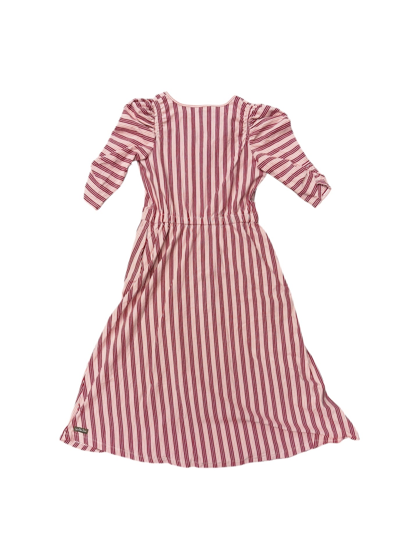 Dress Casual Midi By Matilda Jane In Pink & Red, Size: 4