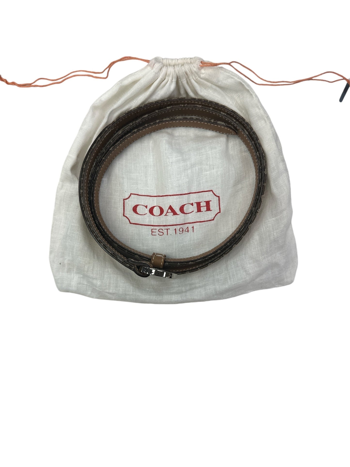 Belt Designer By Coach, Size: Large