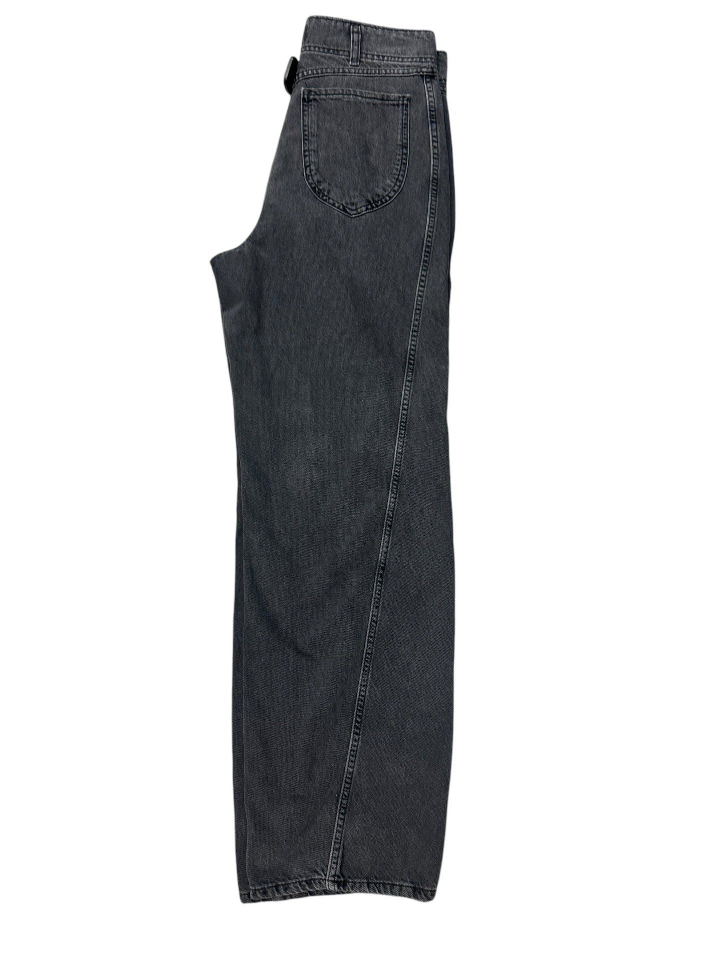 Jeans Wide Leg By We The Free In Black, Size: 10