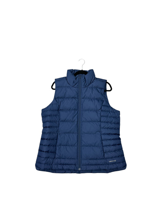 Vest Puffer & Quilted By Lands End In Navy, Size: L