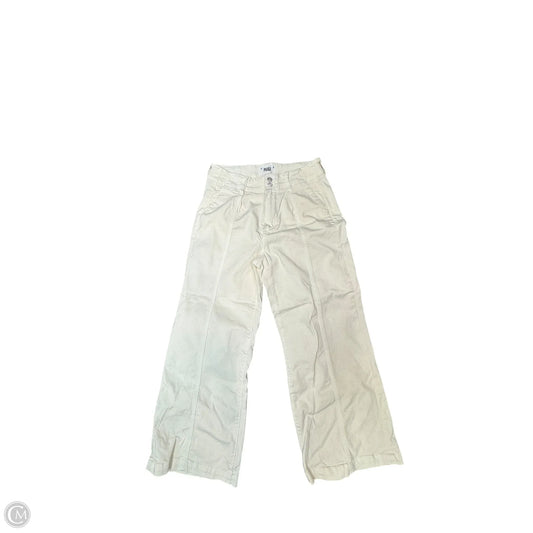 Pants Wide Leg By Paige In Cream, Size: 4