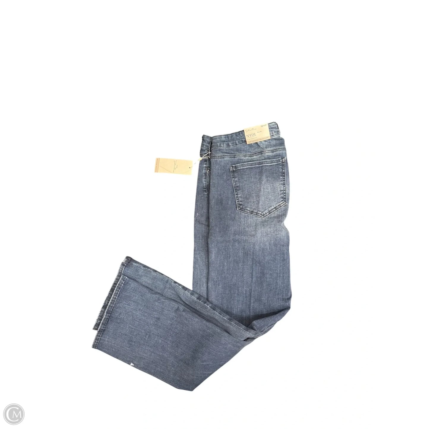 Jeans Boot Cut By Not Your Daughters Jeans In Blue Denim, Size: 18