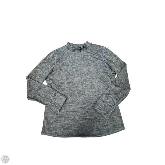 Athletic Top Long Sleeve Collar By Clothes Mentor In Blue, Size: Xxl