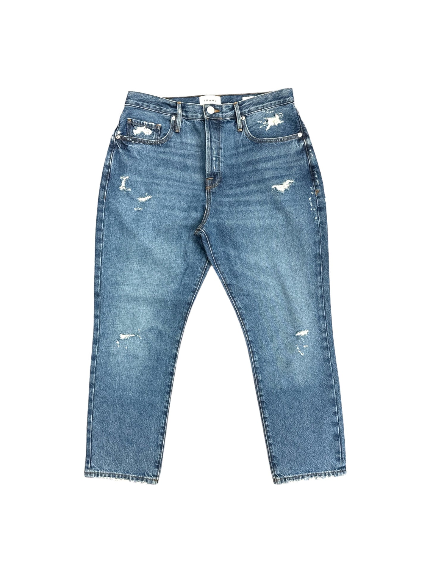 Blue Denim Jeans Designer Frame, Size 10