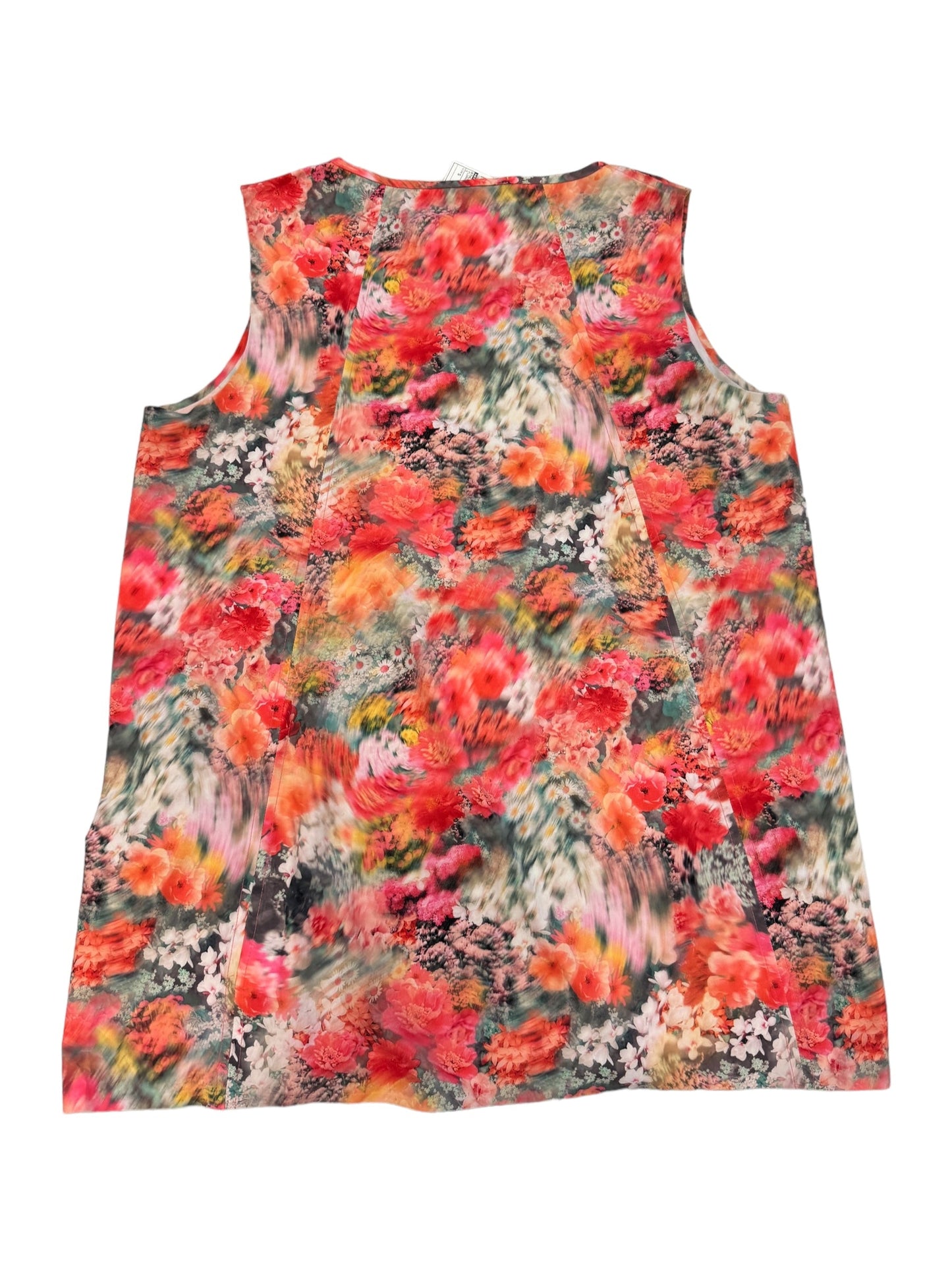 Floral Print Athletic Tank Top Athleta, Size S