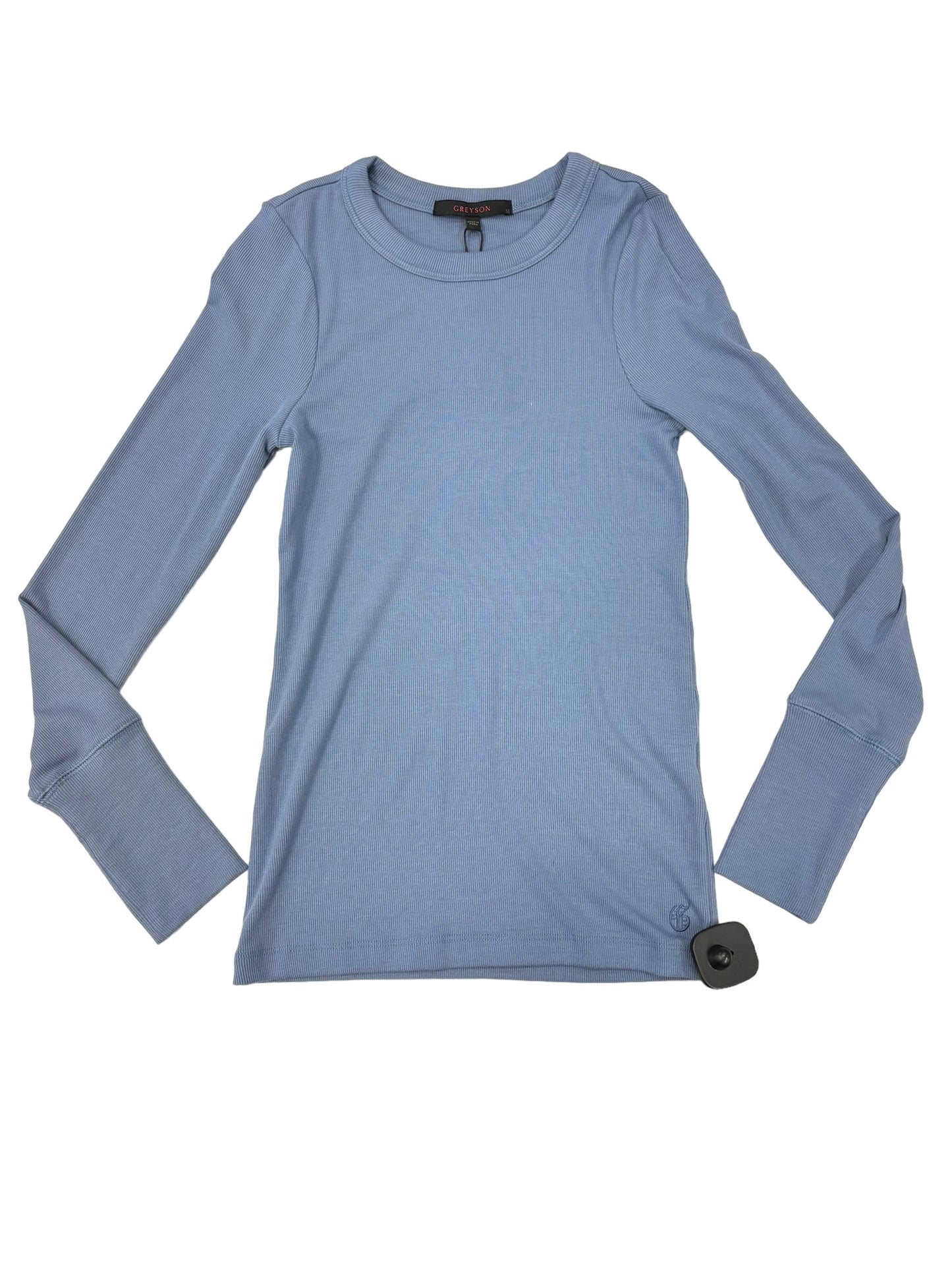 Blue Top Long Sleeve Cmb, Size M