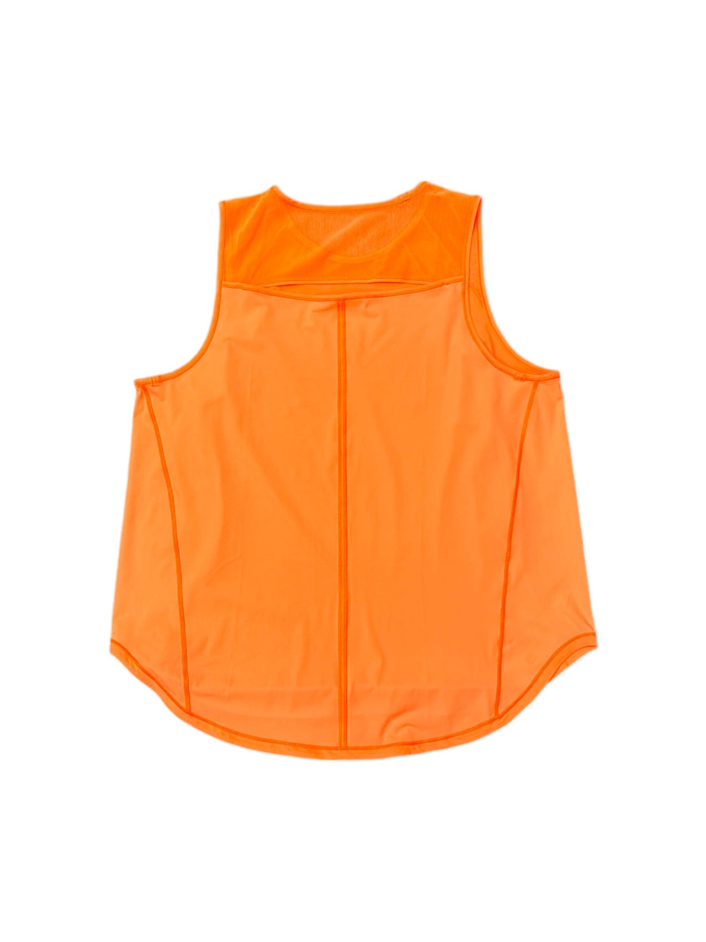 Athletic Tank Top By Lululemon In Orange, Size: 2x