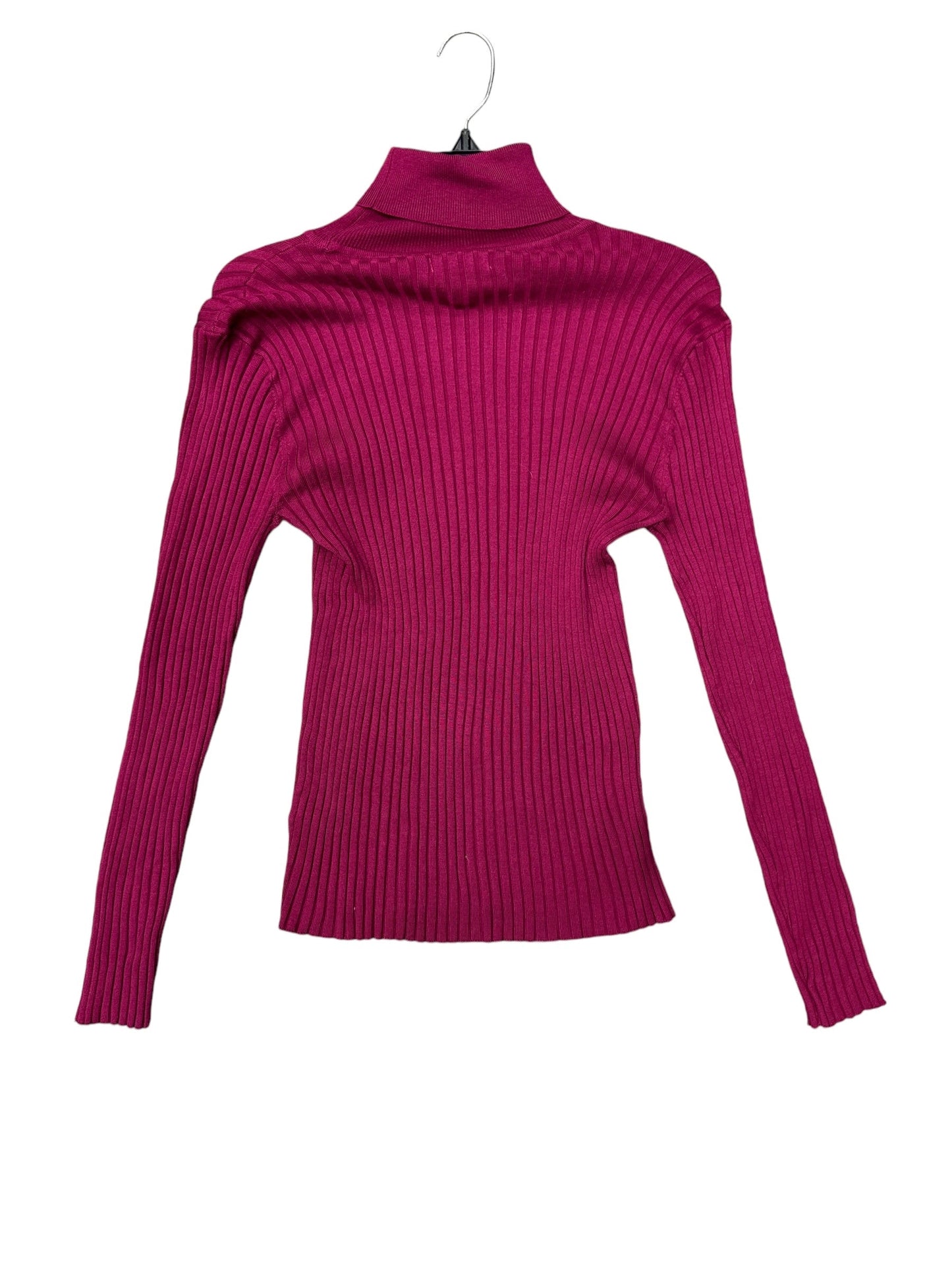 Top Long Sleeve By Nine West Apparel In Purple, Size: L