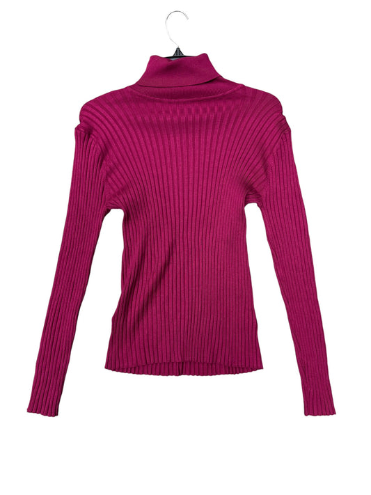 Top Long Sleeve By Nine West Apparel In Purple, Size: L