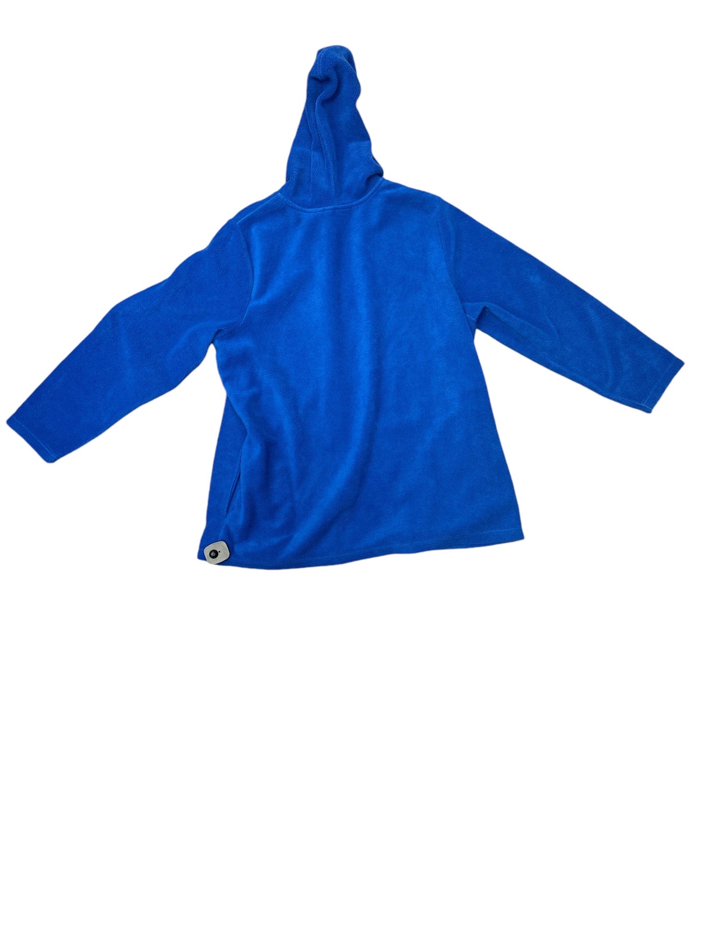 Athletic Fleece By Quaker Factory In Blue, Size: 1x