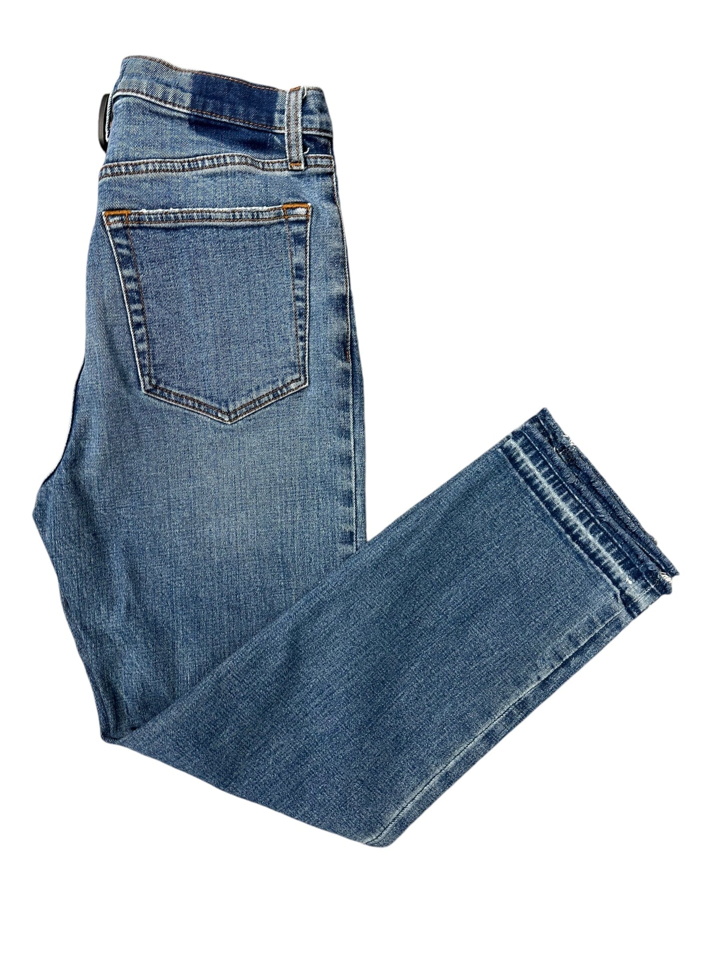 Jeans Straight By Abercrombie And Fitch In Blue Denim, Size: 6