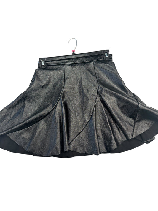 Skirt Mini & Short By Topshop In Black, Size: 6