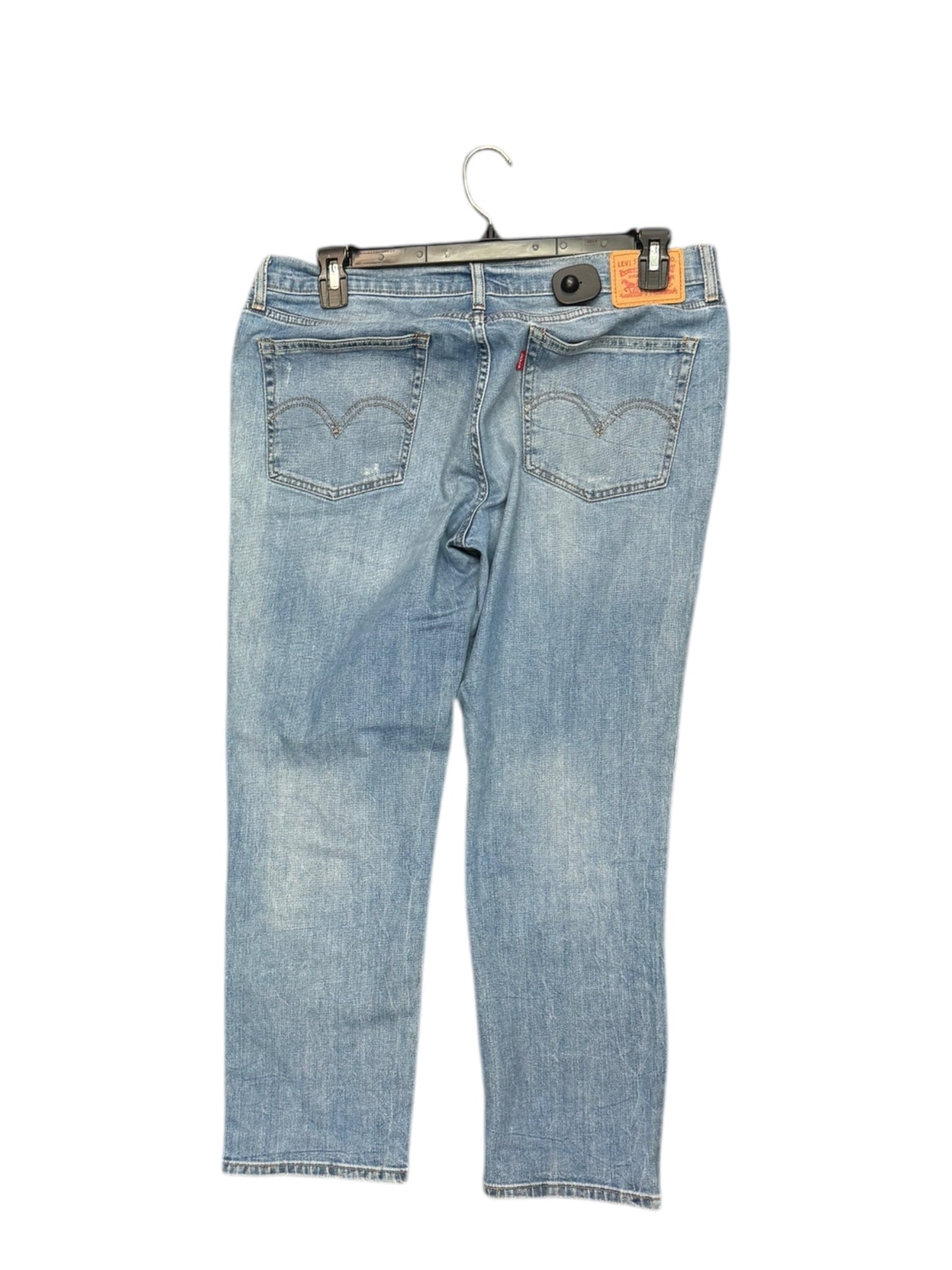 Jeans Boyfriend By Levis In Blue Denim, Size: 10