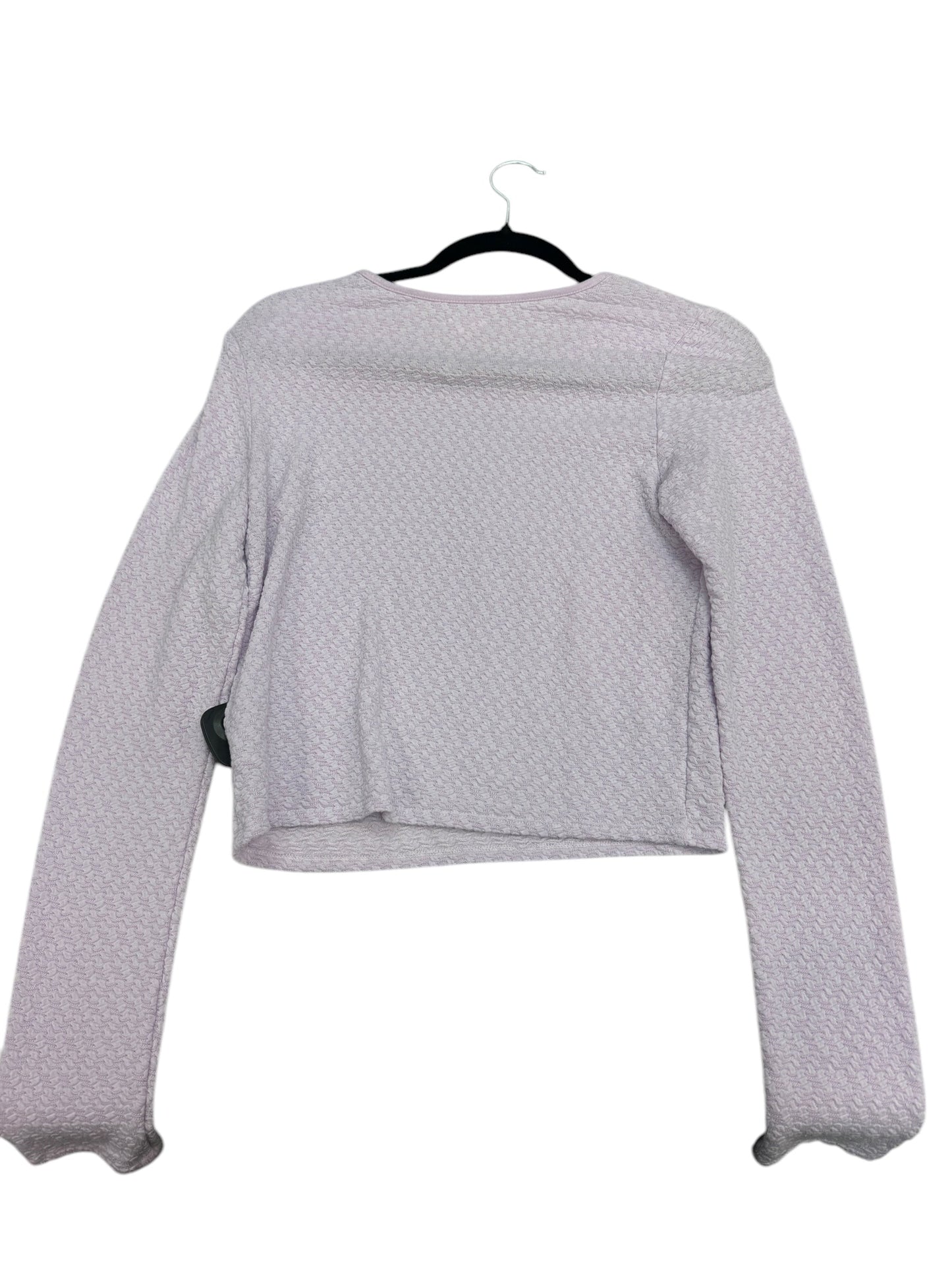 Top Long Sleeve By Aerie In Purple, Size: M