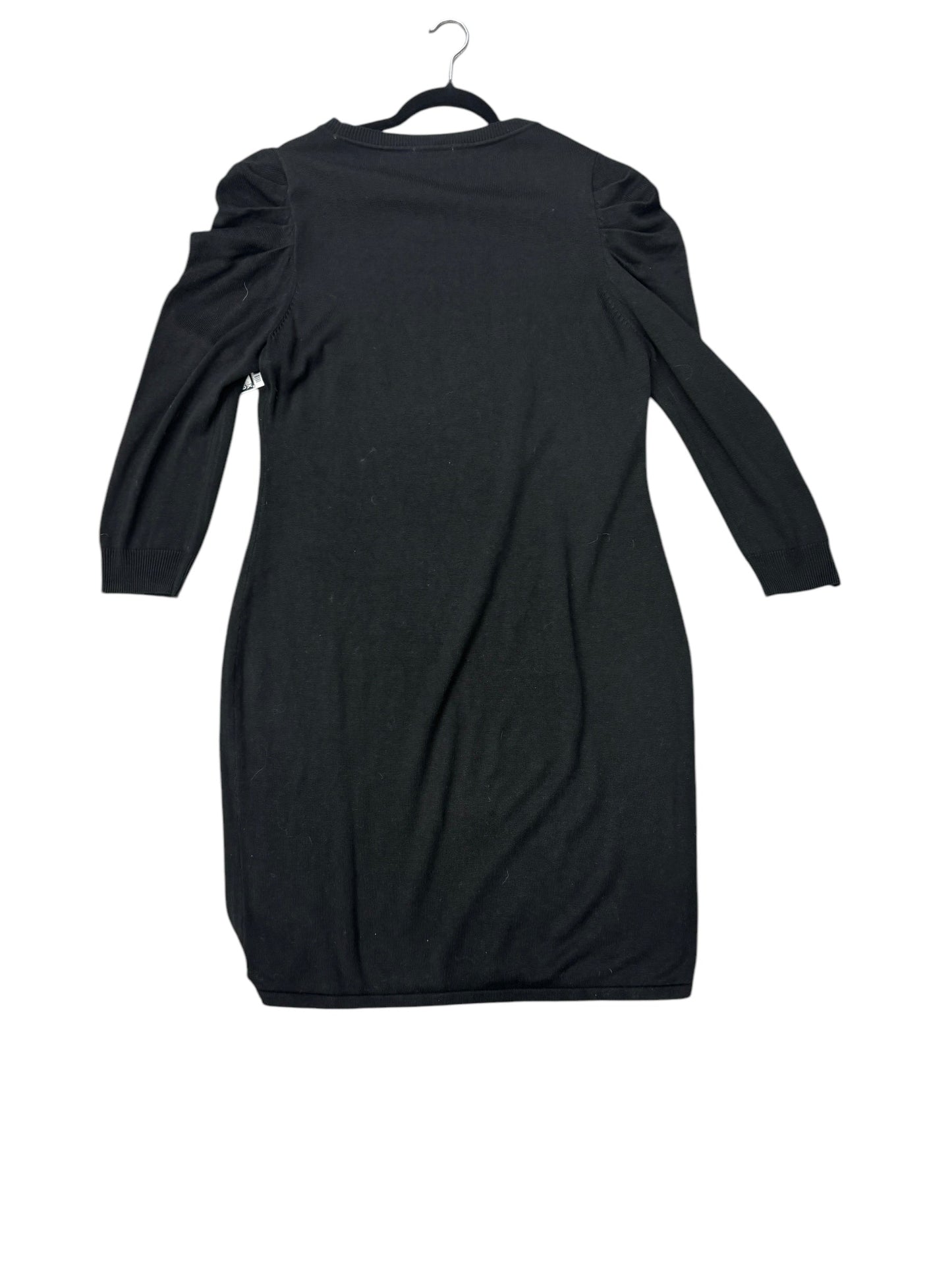 Dress Casual Midi By Calvin Klein In Black, Size: 16