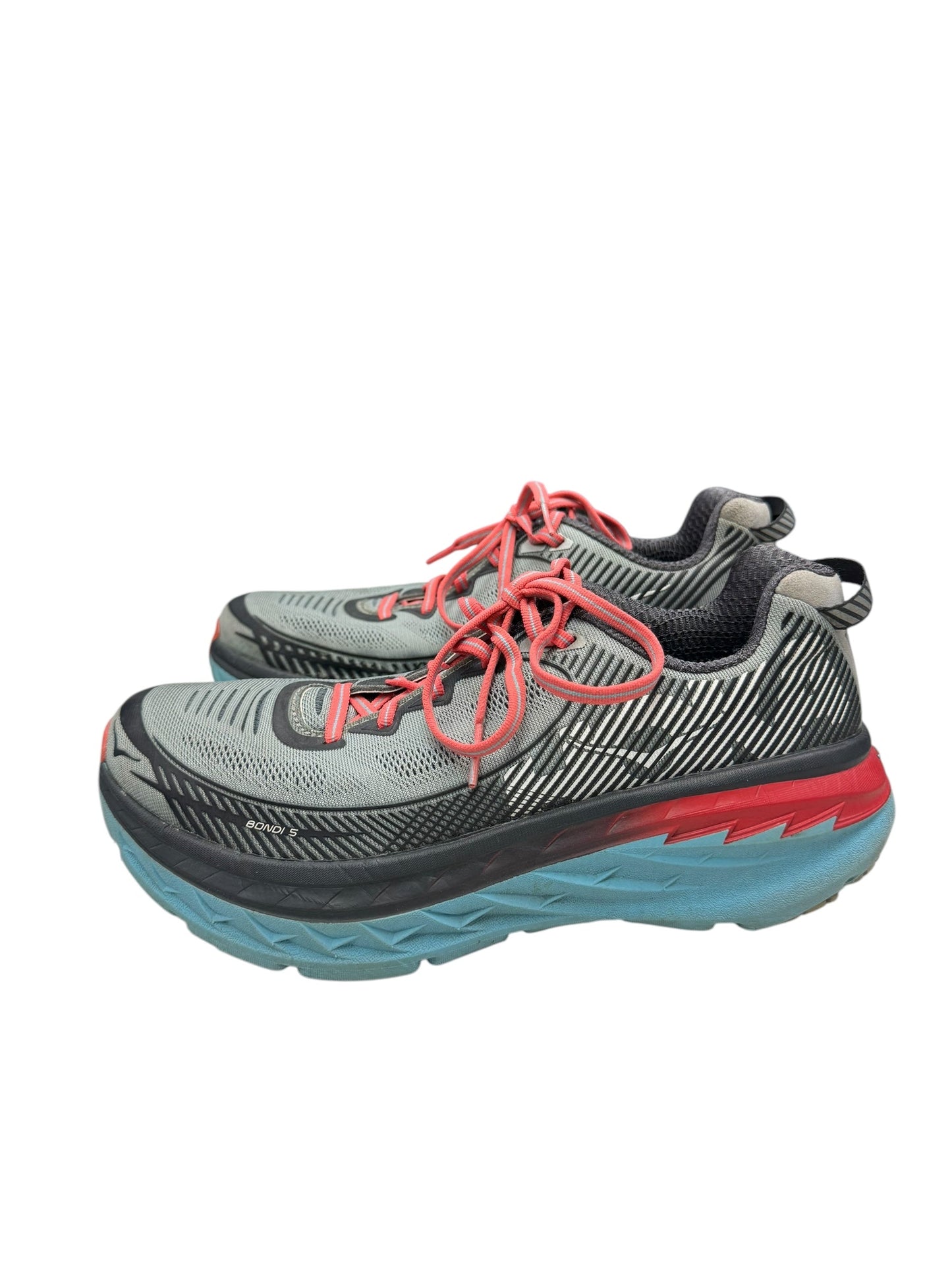 Shoes Athletic By Hoka In Grey, Size: 7