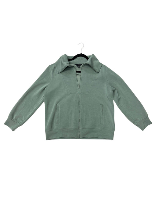 Sweatshirt Collar By Clothes Mentor In Green, Size: L