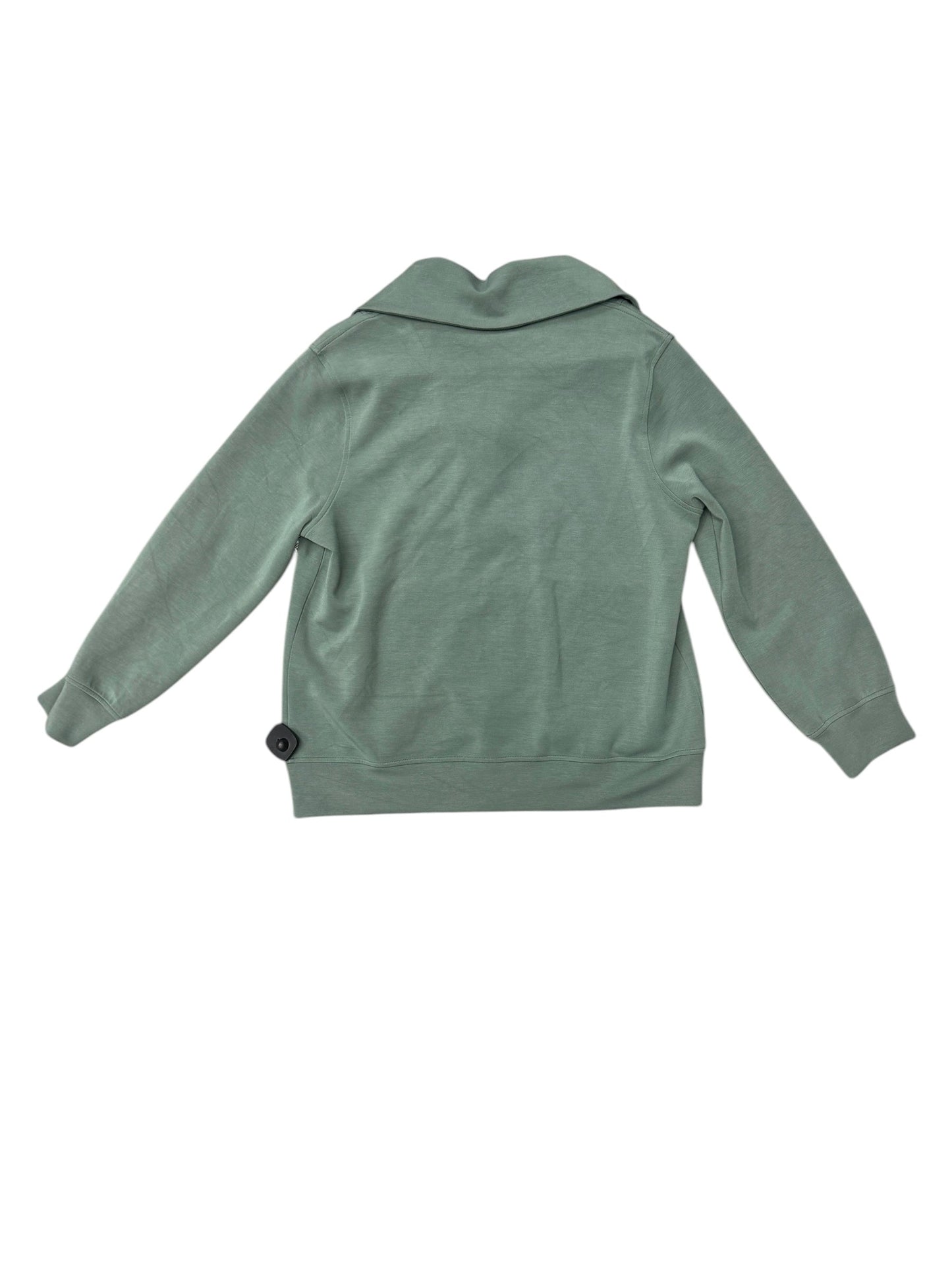 Sweatshirt Collar By Clothes Mentor In Green, Size: L