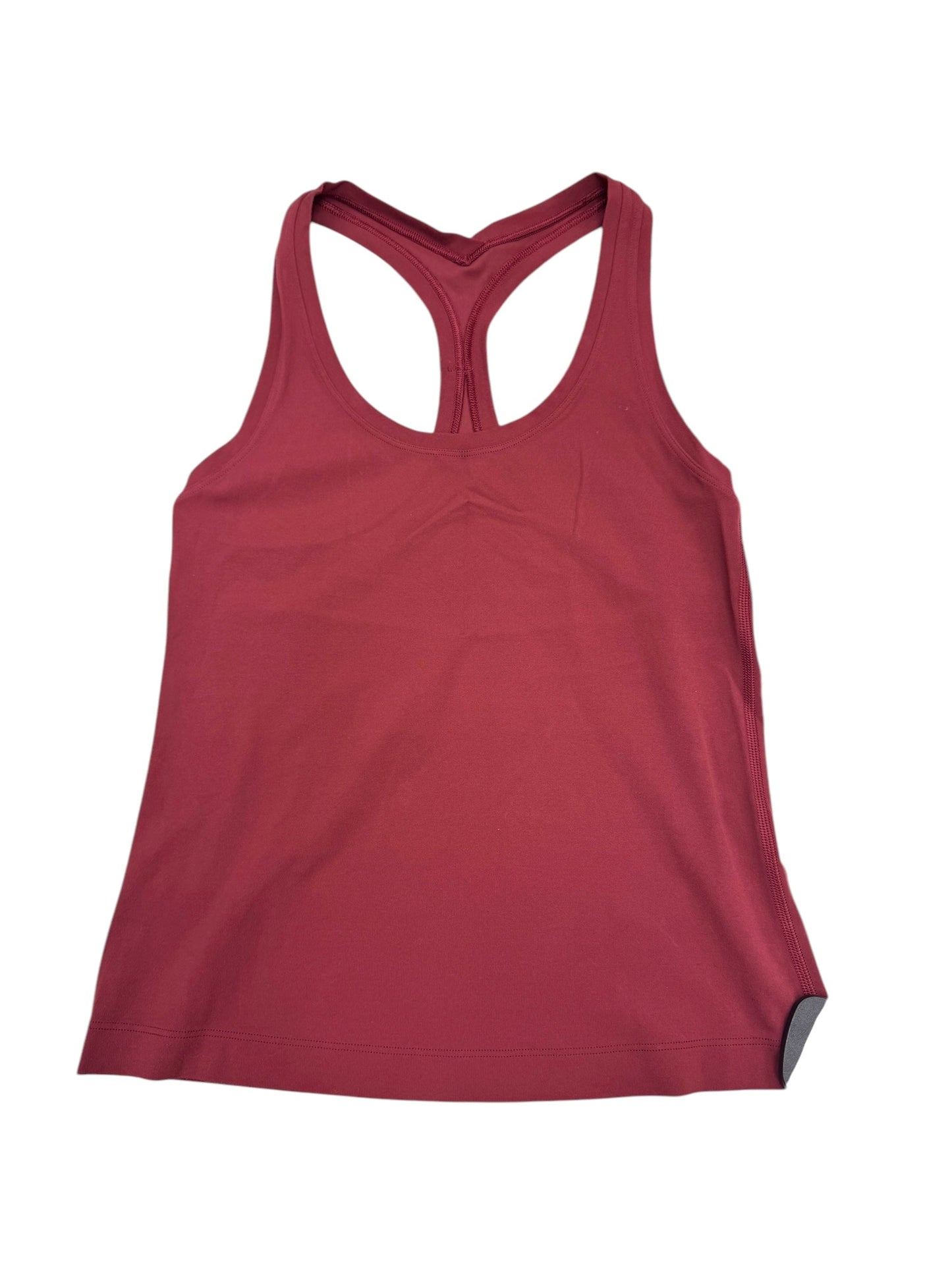 Athletic Tank Top By Lululemon In Red, Size: S