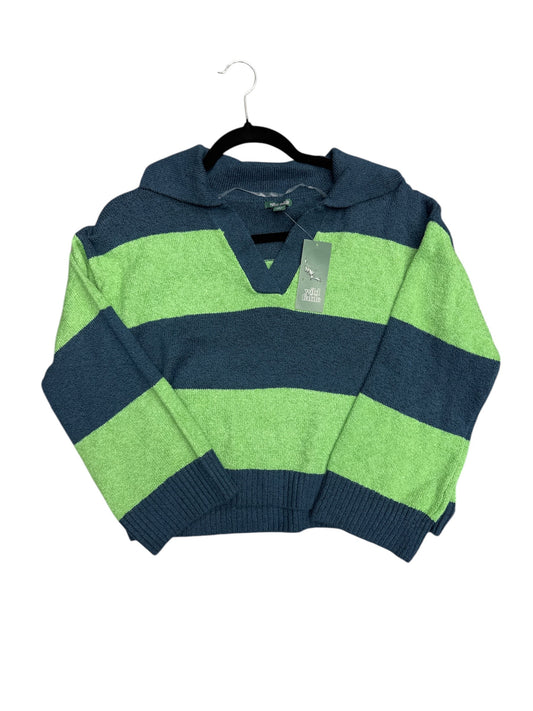 Sweater By Wild Fable In Blue & Green, Size: S